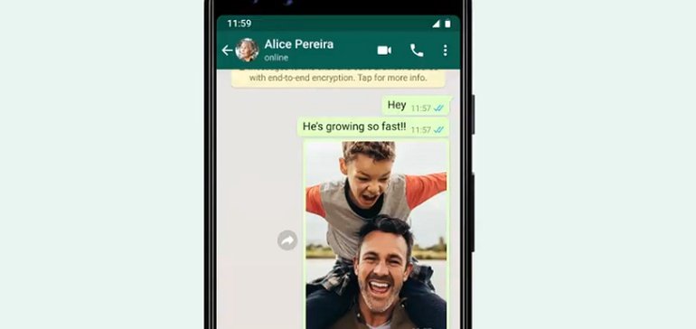 WhatsApp Rolls Out Expanded Image Display in Messaging Threads