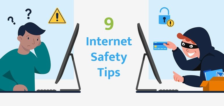 9 Key Internet Safety Tips and Notes [Infographic]