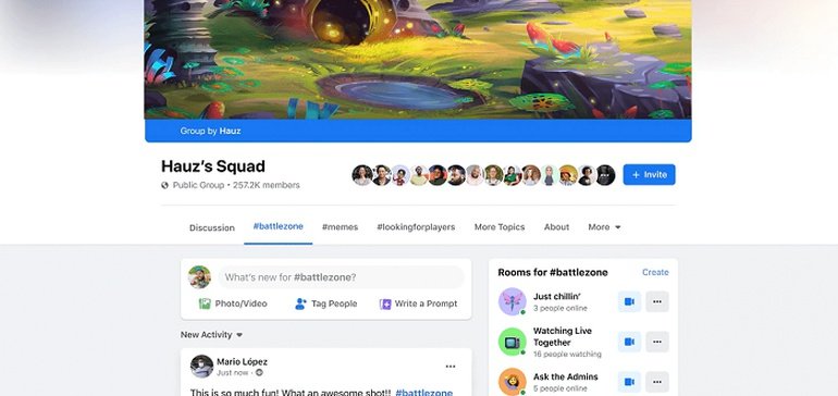 Facebook Launches New Gaming Fan Groups as Part of its Broader Push into the Gaming Space