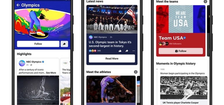 Facebook Adds New Features for the Tokyo Olympics, Including a Games Hub and AR Effects