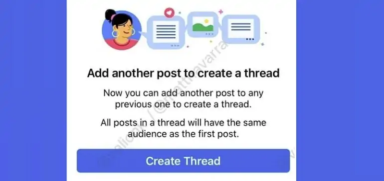 Facebook's Testing a New 'Threads' Option for Feed Posts