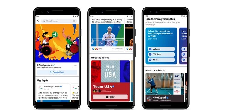 Facebook Adds New Features to Help Users Follow the Paralympic Games