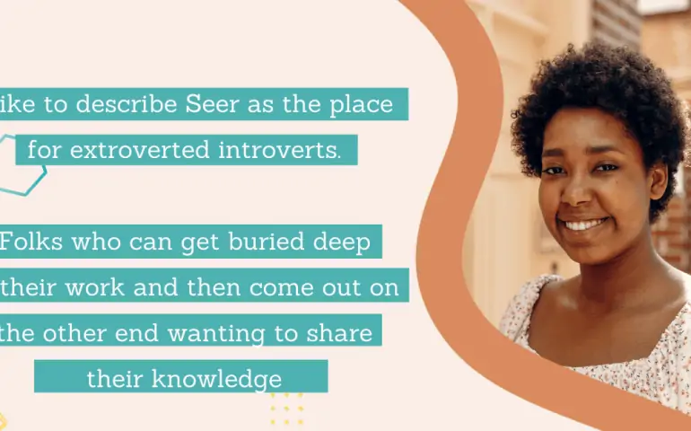 People of Seer: Meet Caloua Lowe
