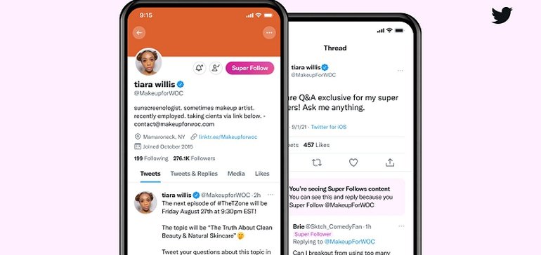 Twitter Opens Up Super Follows to All Users on iOS
