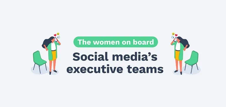 New Report Looks at Representation and Gender Diversity in Social Platform Leadership [Infographic]