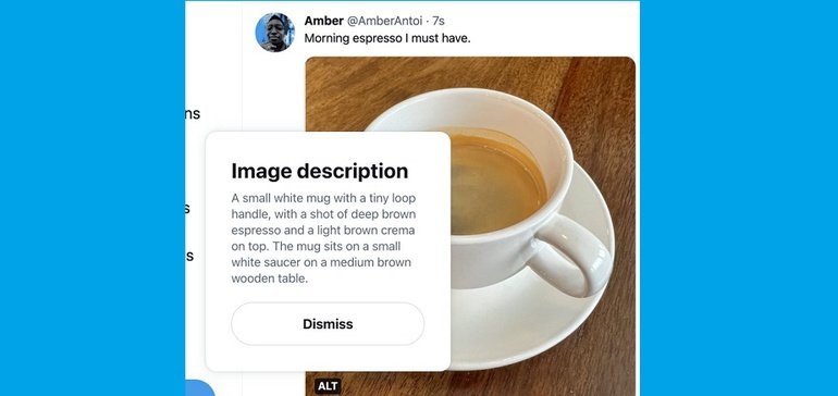 Twitter Updates Alternative Text Descriptions with New On-Image Badge and Expandable Captions
