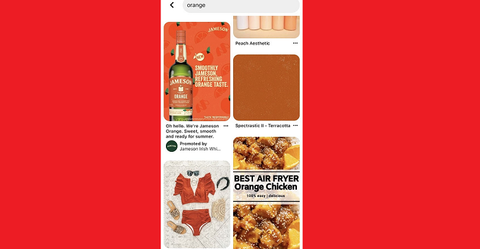Pinterest Hosts First 'Color Takeover' Campaign, Which Matches Products with Color Searches