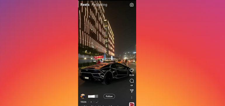Instagram Tests New 'Following' Tab Format with Users in India