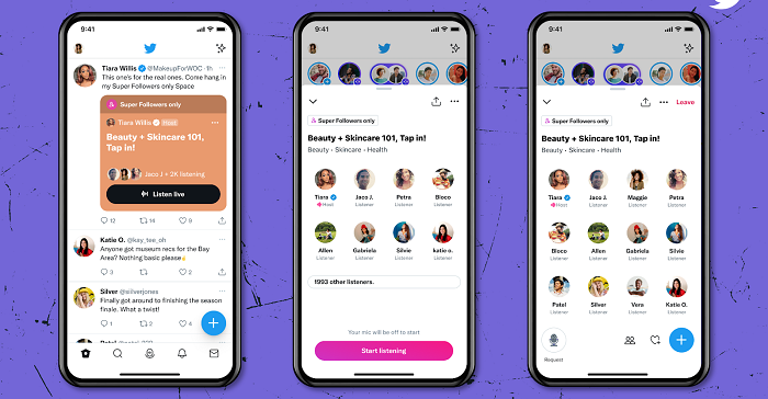 Twitter Launches Super Follower Only Spaces as it Builds on its Creator Monetization Options