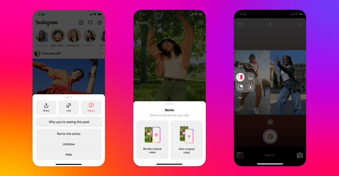 Instagram Will Now Feed All Video Uploads into Reels, Adds New Creative Tools for Reels Content