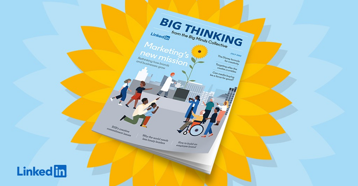LinkedIn Shares Marketing Industry Insights and Tips in Latest 'Big Thinking' Digital Magazine