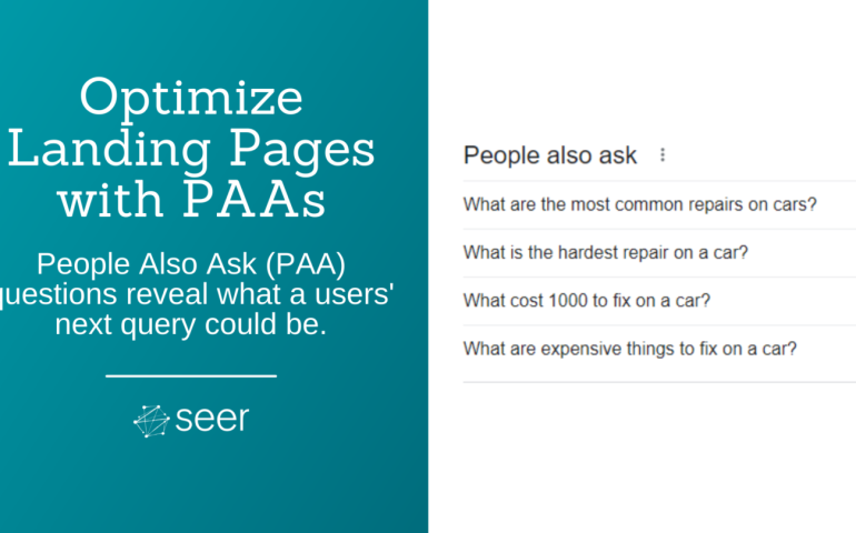 Optimize Landing Pages with PAAs [Template]