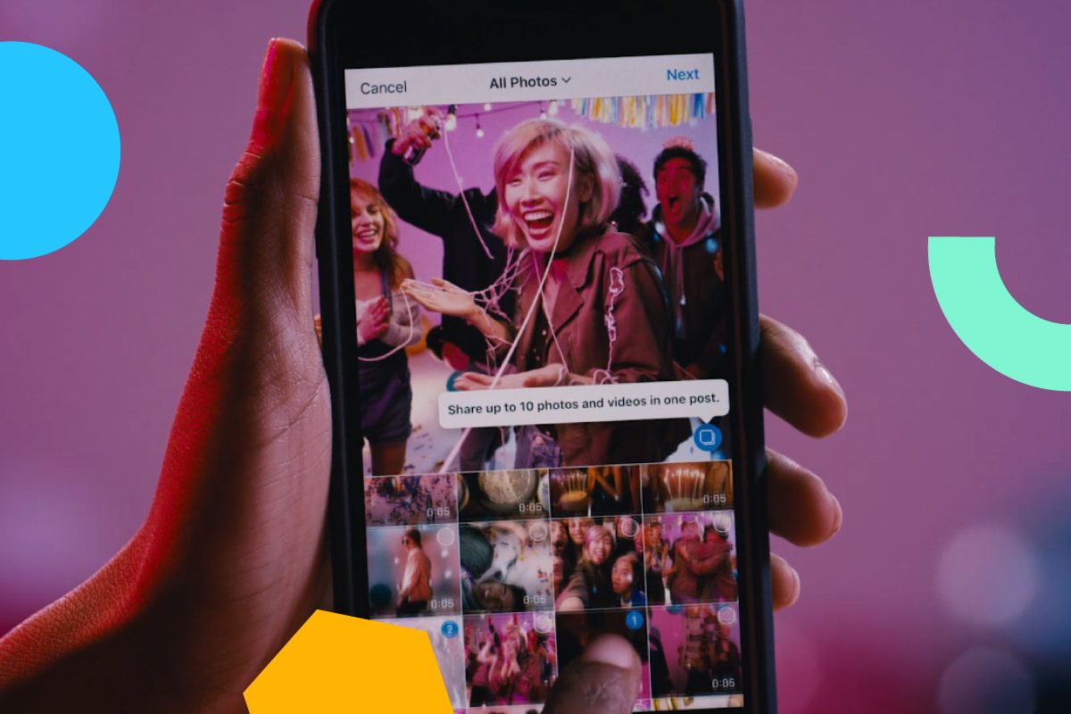 New Instagram Feature: Share Multiple Photos and Videos in a Single Post