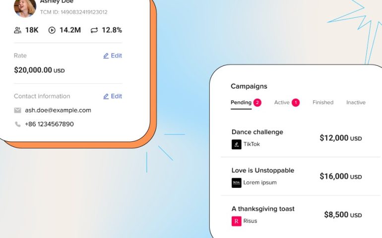 TikTok Launches a Talent Manager Portal for Creators