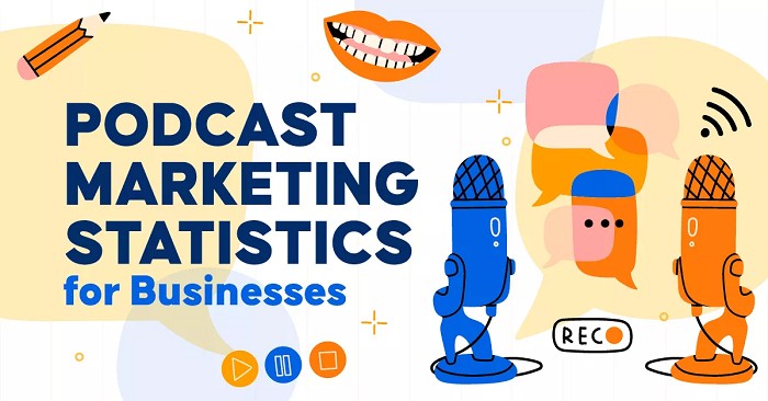 Podcast Marketing Statistics for Businesses [Infographic]